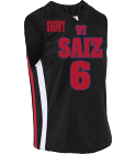 SAIZSNOWY6VIPBLESMAO6 DISCONTINUED Adult Helix Baskeball Jersey - 1438