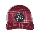 stg Plaid Twill/Mesh Snapback