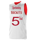 Xlr2 Houston Rockets Youth Reversible Basketball Jerseys - A105LY-ROCKETS