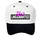 shes-underrated Buy Printed Hats to Support Your Team | Chamber of Commerce Mixer | Easy Designing & Free Artwork Help