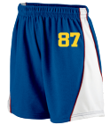 87 DISCONTINUED Augusta Ladies Wicking Mesh Basketball Varsity Shorts - 978