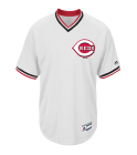 impeach-45 Custom Reds Two-Button Jersey - Reds-MAI383