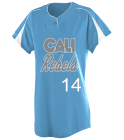 RebelsCali1414 Augusta Ladies Diamond Jersey
