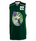 Green Adult Reversible Jersey
