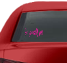 Set-yourself-free Car Vinyl Window Stickers