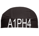 A1PH4 Biker Style Head Wrap Otto Cap