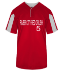 RIVER-CITY-RED-CRUSH-5ALLEN5 Adult Baseball Jersey