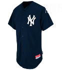 ANDREWSANDREWS Yankees Official MLB Full Button Youth Jersey - MAHD684Y