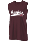 Sydney-Jersey Texas A & M Aggies Girls Sleeveless Softball Jersey