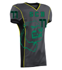 77 DISCONTINUED Youth Roll Out Football Jersey  - 1385