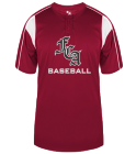 FCA-2-Button Adult Baseball Jersey