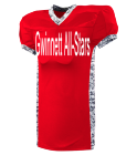 Gwinnett-AllStars24 Youth V-Neck Digi Camo Football Jersey