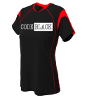 Code-BLack-Women Adult Custom Printed Team Softball Jerseys