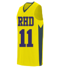 RHD11DURR11 Adult Two Color Sleeveless Jersey