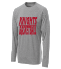 WARRENKNIGHTSBASKETBALLPLAYER Youth Customized Long Sleeve Performance Crew T Shirt