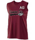 Giampaglia Alabama Crimson Tide Girls Sleeveless Softball Jersey