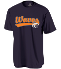 50 DISCONTINUED Pepperdine Waves Youth Jersey T-Shirt