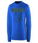 Huskies-basketball DISCONTINUED Augusta Exa Long Sleeve Crew Shirt - 1080