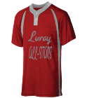 LurayAllStars Youth Baseball Jersey 2  Button / 2 Color
