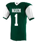 MASON1COMETS1 Adult Red Zone Football Jersey