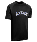 11 Rockies MLB Little League Team Jerseys - Official Nike Youth MLB Wordmark Poly Tees - NY237