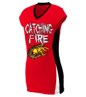 CATCHINGFIRE Girls Three Colored V-Neck Jersey