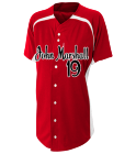 team DISCONTINUED Adult Full Button Softball Jerseys Online - NW4189