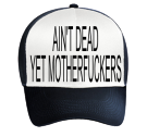 AINT-DEAD-YET-MOTHERFUCKERSAINT-DEAD clementine hat Pro Style Hat Otto Cap