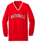 nationals-red DISCONTINUED Youth Customized Wind Shirt