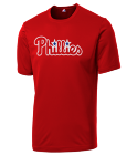 PHILLIES Phillies MLB Adult League Team Jerseys - Official Nike MLB Wordmark Poly Tees - N223