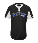 melissa Youth Rockies Two-Button Jersey - Rockies-MAIY83