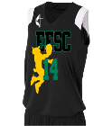EESC14BUNDALIAN14 Womens V-Neck Custom Basketball Jerseys