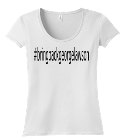 bringbackgeorgelawson DISCONTINUED Junior Ladies Deep Scoop Tee