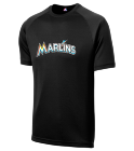1 Marlins MLB Adult League Team Jerseys - Official Nike MLB Wordmark Poly Tees - N223