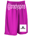 bradyspins DISCONTINUED Women's Swish Basketball Shorts - 4441