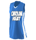 Carolina-Heat Girls Wicking Mesh Jersey