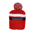 loloo Pom Pom Striped Beanie