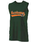 17Tiner Miami Hurricanes Girls Sleeveless Softball Jersey