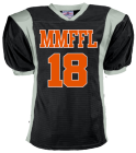Dinges183 DISCONTINUED Adult Steelmesh Football Jersey - Teamwork Athletic -1327