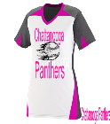Chattanooga-PanthersChattanoogaChattanoogaPanthers1 Ladies V-Neck Three Toned Softball Jersey