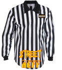 Street-ReffReff DISCONTINUED Adult Football Officials' Long Slv (no pocket)-Teamwork Athletic-1123