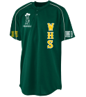 WHSSUMMER-1930-YRSPLAYER00 Adult Two-Button Baseball Jersey Piped Trim