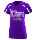 sassy Girls V-Neck Softball Jersey