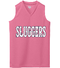 sluggers-screen Ladies Sleeveless Jersey