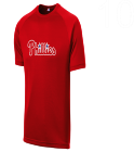 Familia- Phillies MLB Adult League Team Jerseys - Official Nike MLB Wordmark Poly Tees - N223
