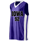 IOWA92 DISCONTINUED Youth Dazzle Basketball Mesh Jersey-Augusta Style 782