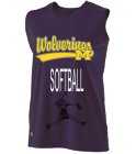 SOFTBALL Michigan Wolverines Ladies Sleeveless Softball Jersey