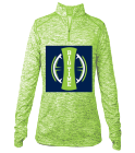 green Ladies Sublimated 1/4 Zip