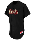 Big-Bear22 Diamondbacks Full Button Baseball Jersey - Adult MAHD6840