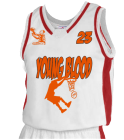 YOUNG-BLOOD23ABU-MALIK23 DISCONTINUED Womens Basketball Jersey - Jammer Series - Teamwork Athletic - 1439